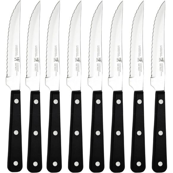 HENCKELS Razor-Sharp Steak Knife Set of 8 - Picture 1 of 1